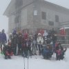 la partenza dal rifugio